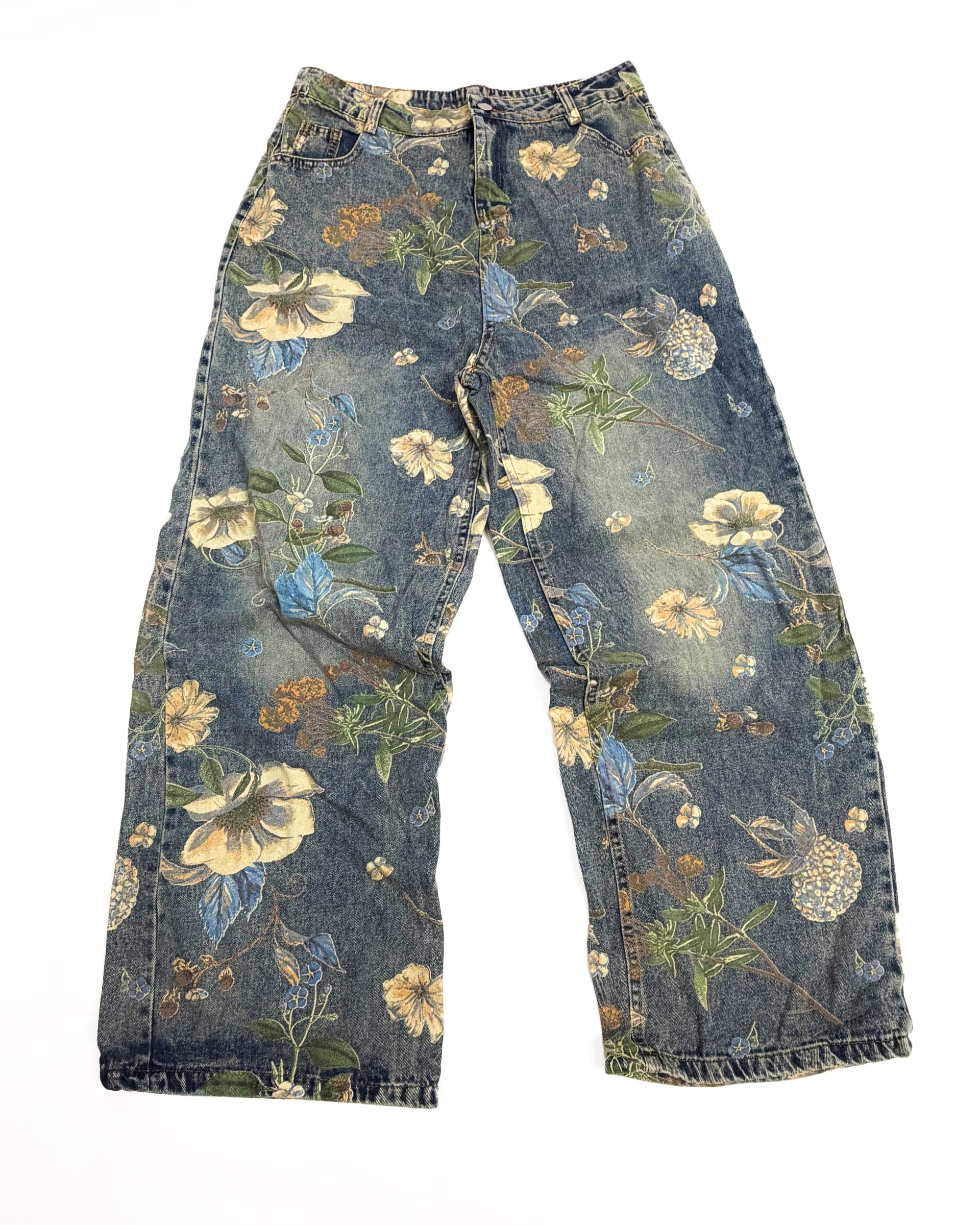 Supermade flower print pant
