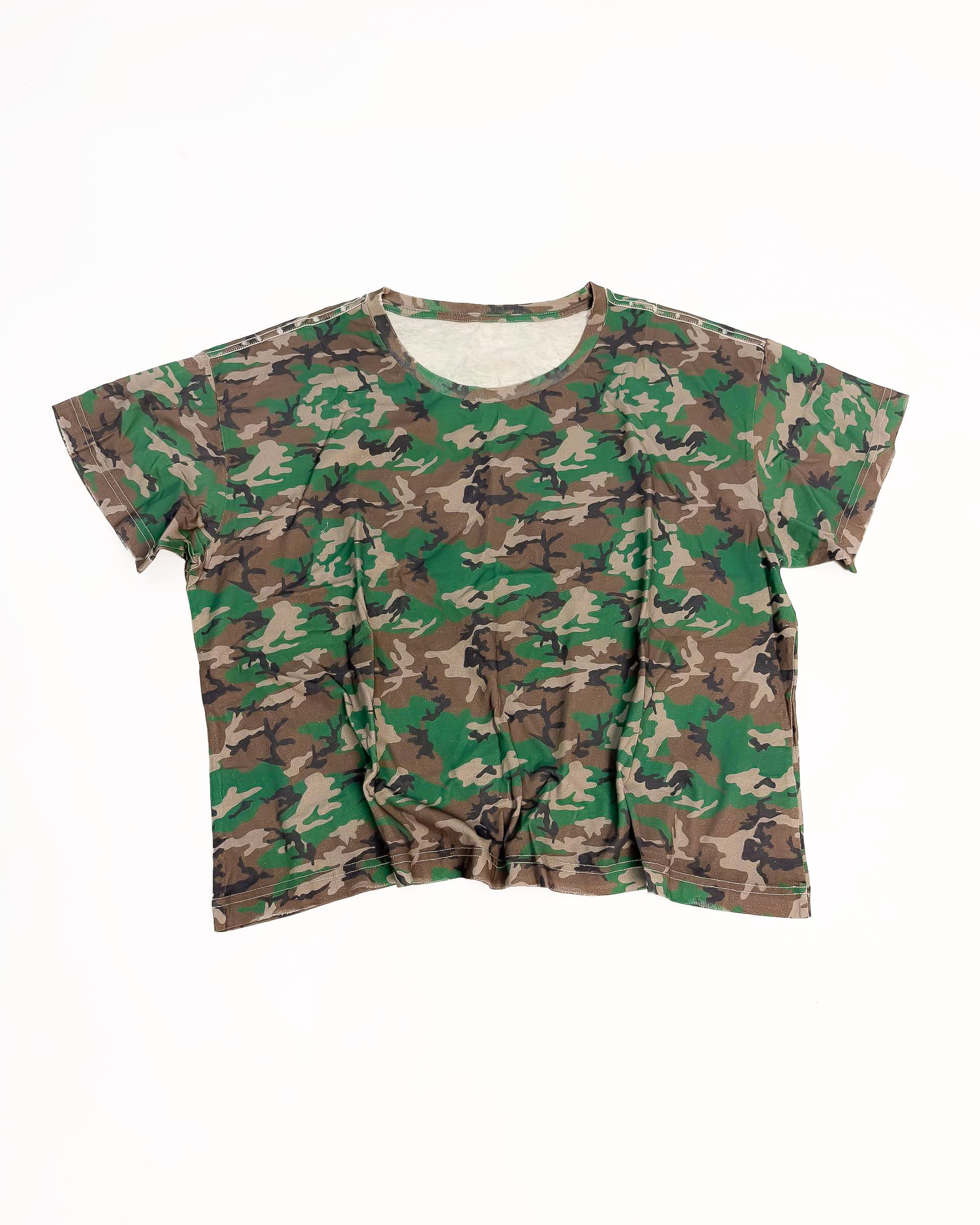Bravest Studios Green Woodland Camo Tee