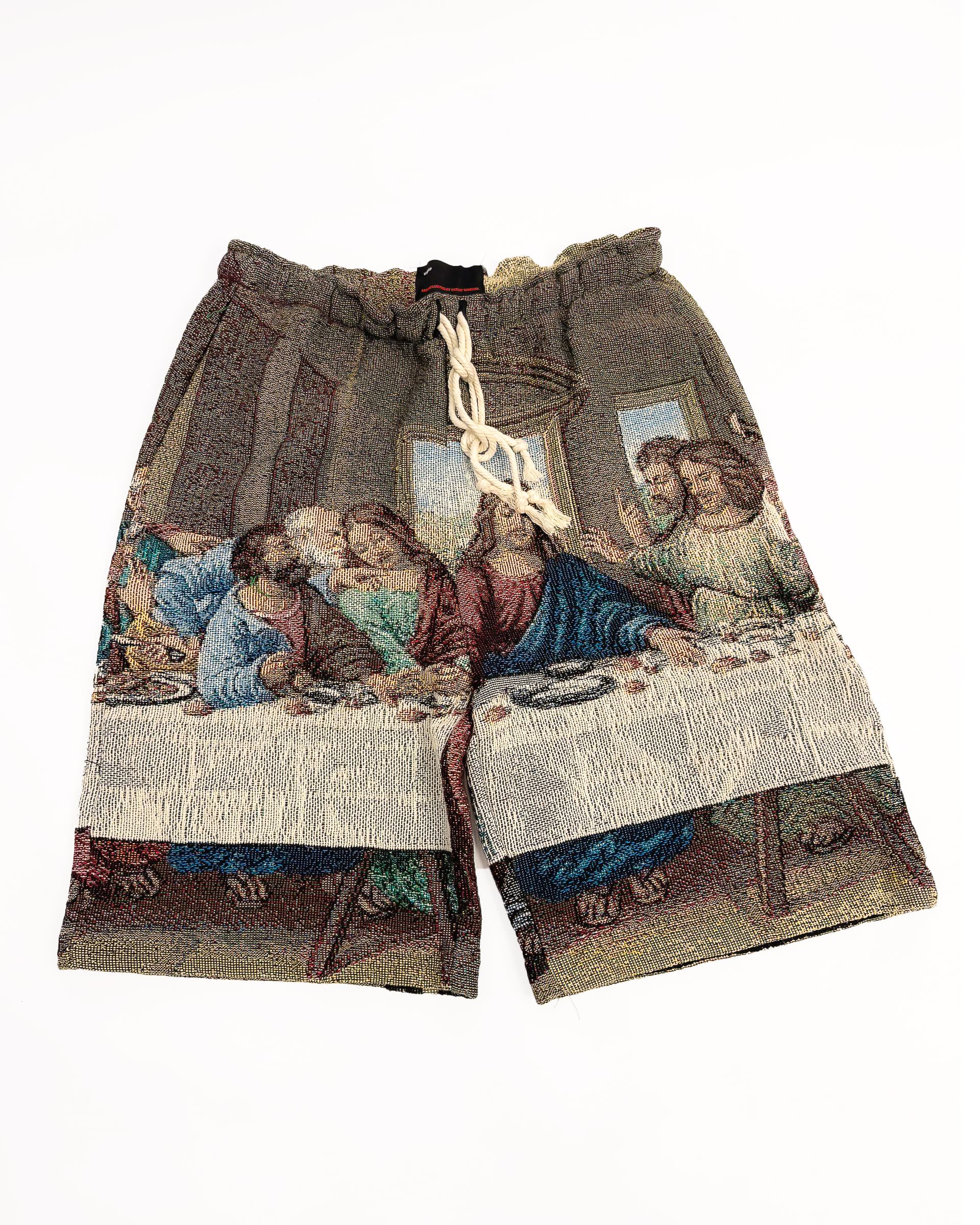 Worship Last Dinner Tapestry Short