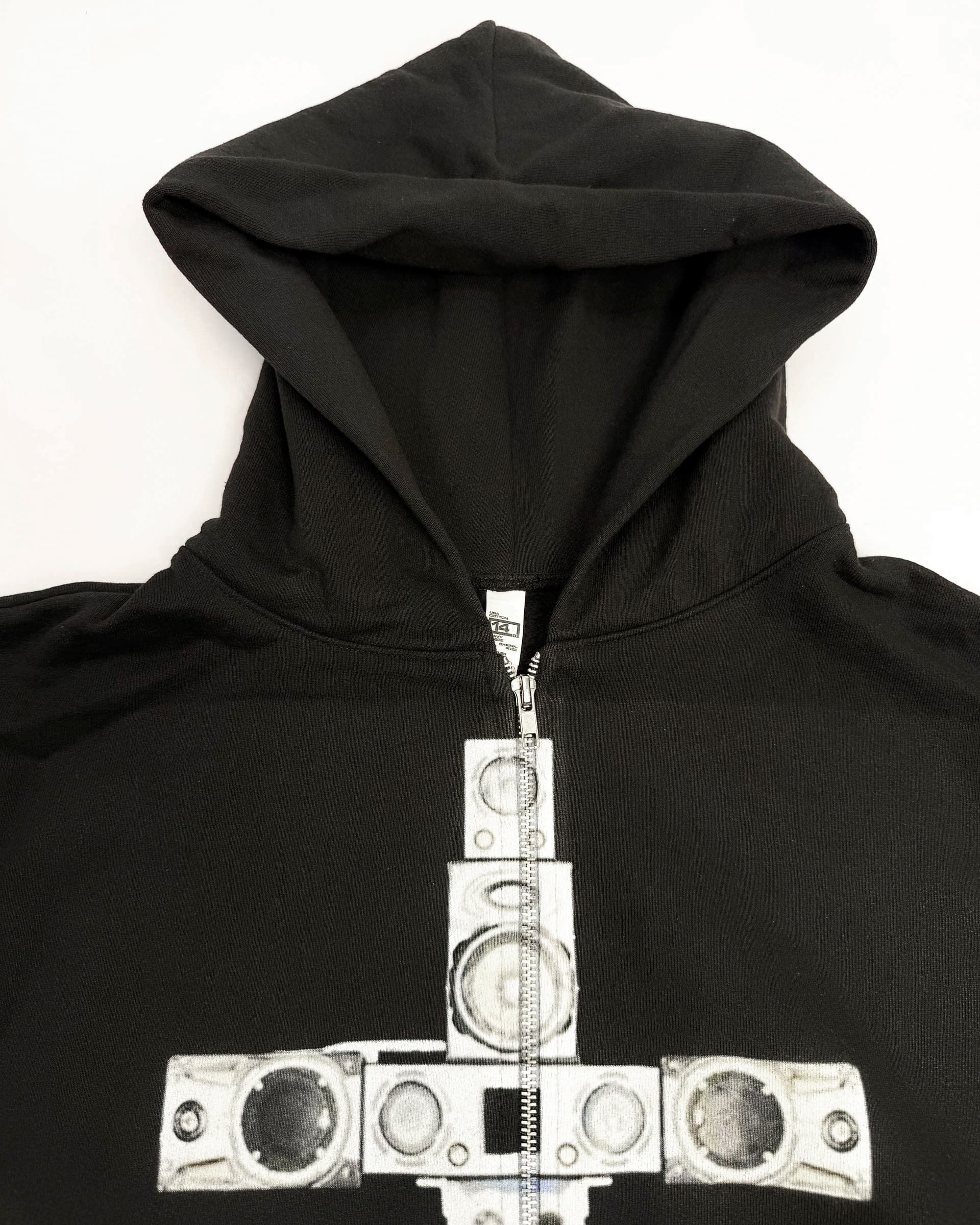 Heavy fleece hoodie