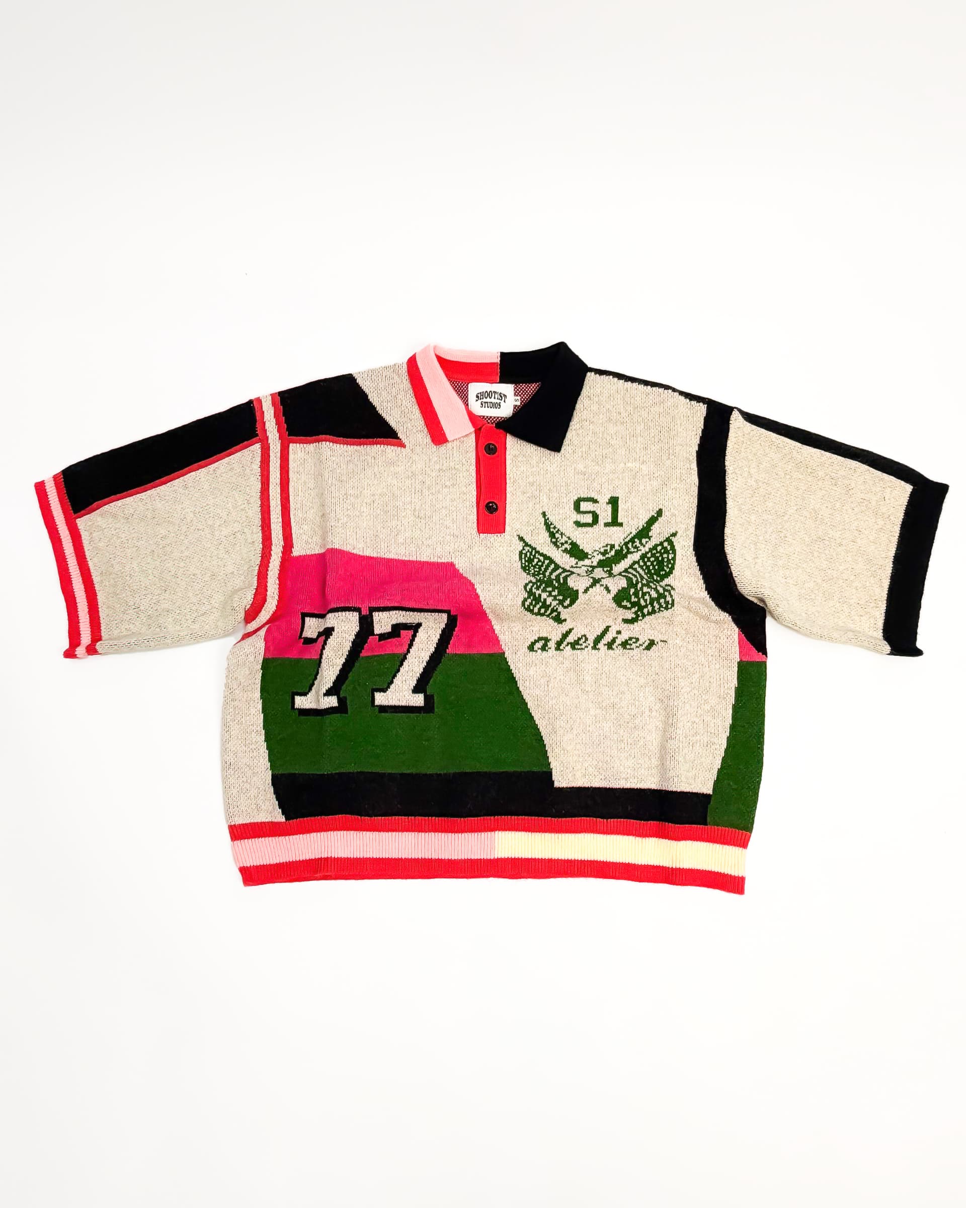 Shoot1st Studios Derby Knit Polo Shirt