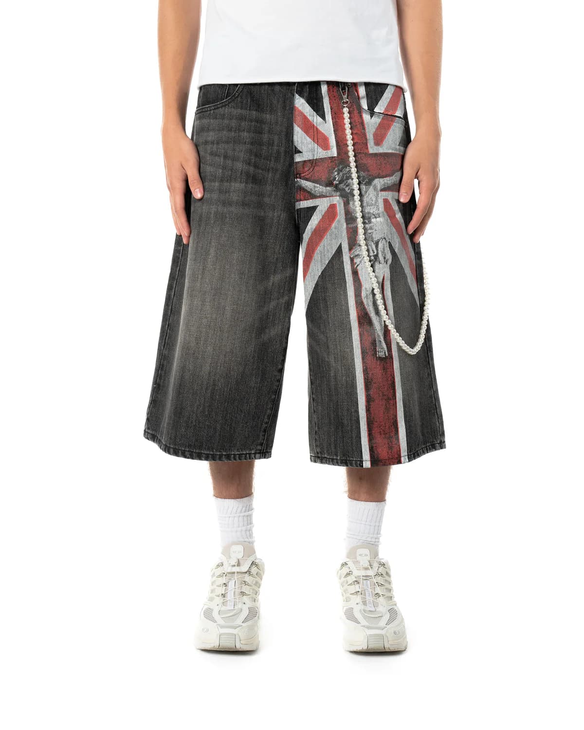 BLACK UNION JORTS