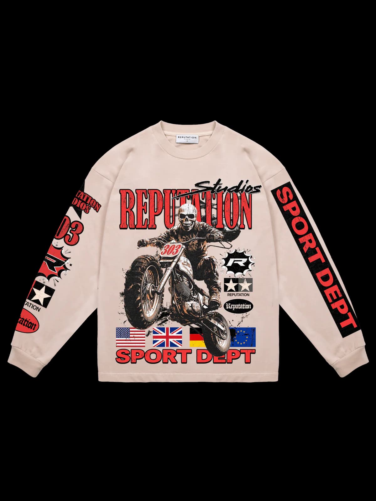 GHOST RIDER LONG SLEEVE TEE