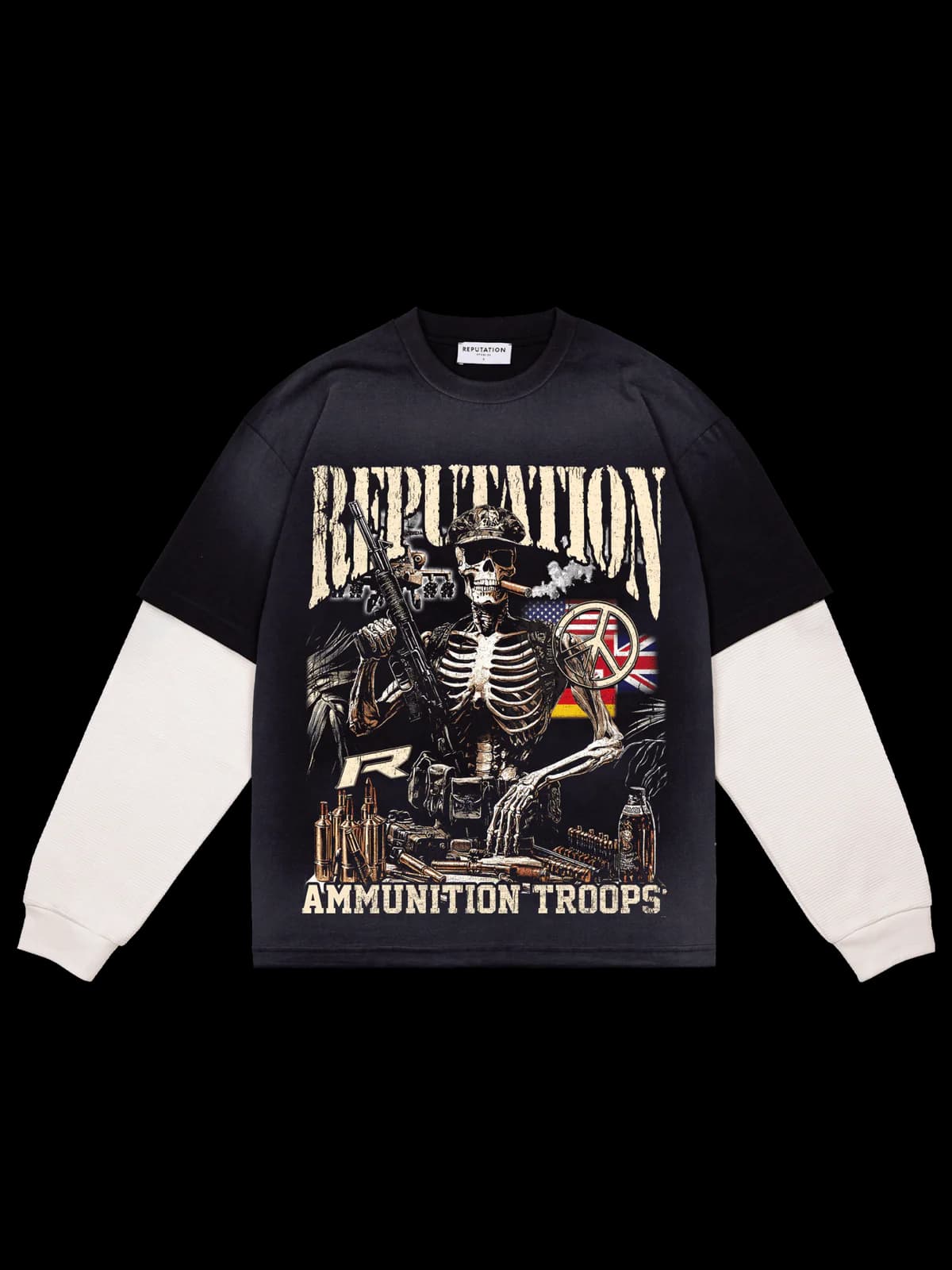 DEAD OPS DOUBLE LAYERED TEE