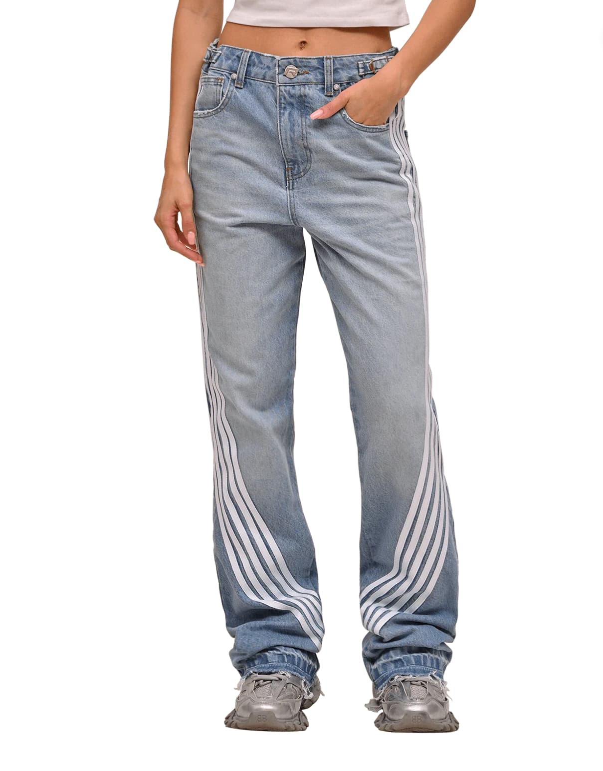 RACER FLARE DENIM