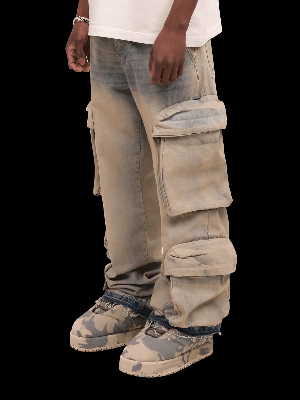 DOUBLE CARGO DENIM