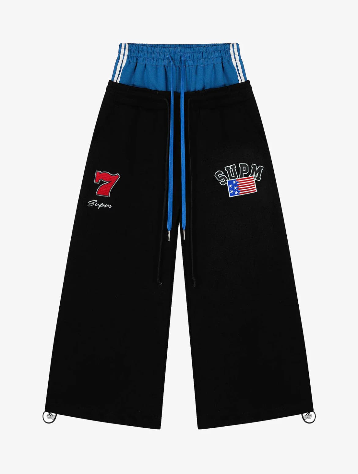 VINTAGE PARATROOPER LAYERED LOOK SWEATPANT