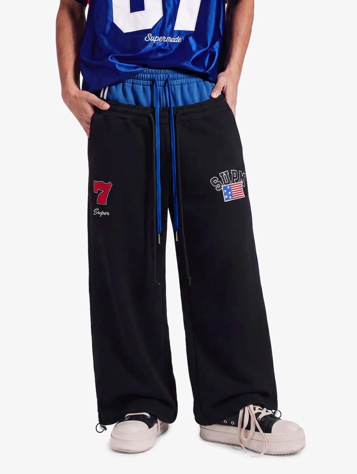 VINTAGE PARATROOPER LAYERED LOOK SWEATPANT